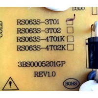 FUENTE DE PODER / RCA RE46HQ0602 / RS063S-3T01 / 3BS0005201GP / PANEL`S VVH32H147G00-12V / ST3151A05-5 / MODELOS LED32B30RQ / LED32G30RQD / LED32B30RQD 4535-LD32B30-F2 / LED32G30RQD 6503-LD32G30-A1